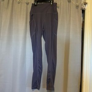 Purple leggings soft with pockets size 4/S